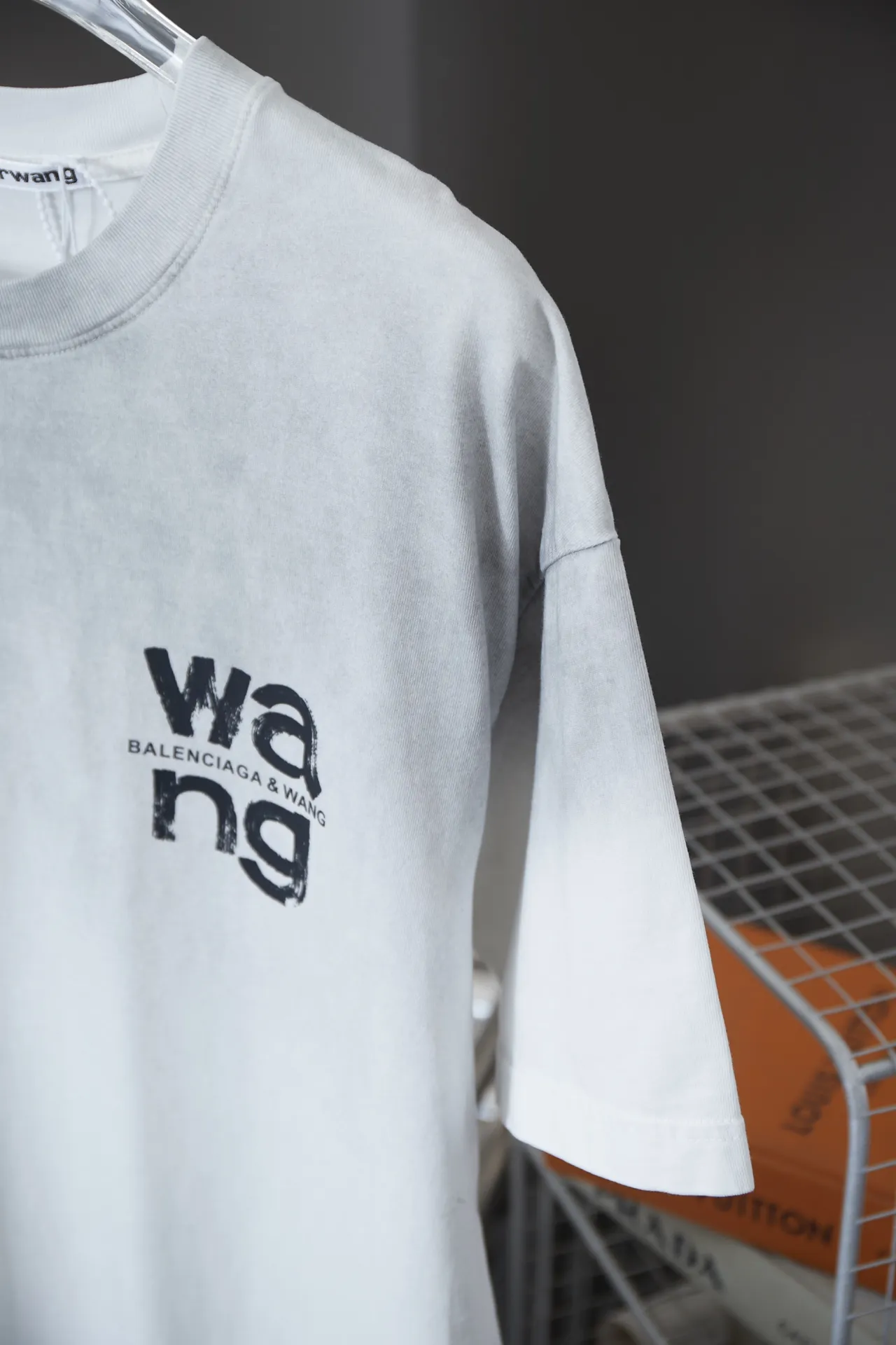 Alexarderwang 25SS New Arrival 100% 32 1X 1 ：Black/White/Blue/Green Size：S/M/L/XL